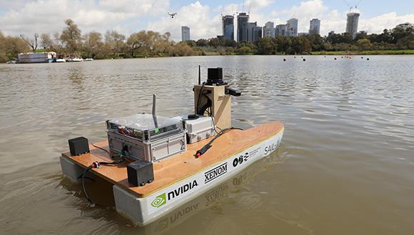 הסירה האוטונומית של אוניברסיטת תל אביב