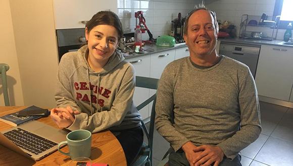 מריאנה סיטאר ופרופ' רונן אברהם, הפקולטה למשפטים